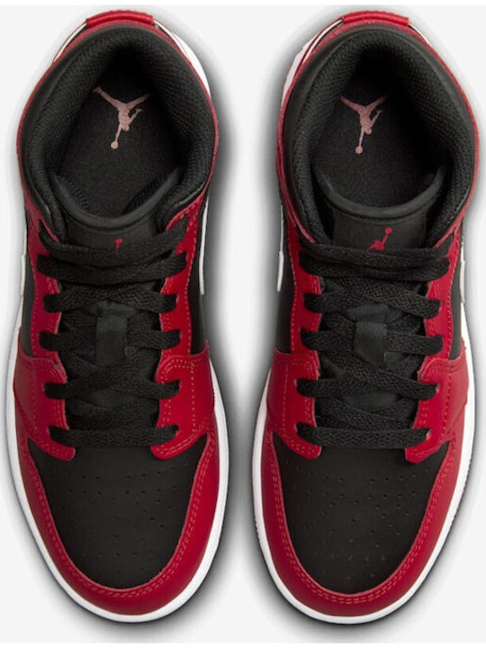 Air  1 Kids Sneakers High Red