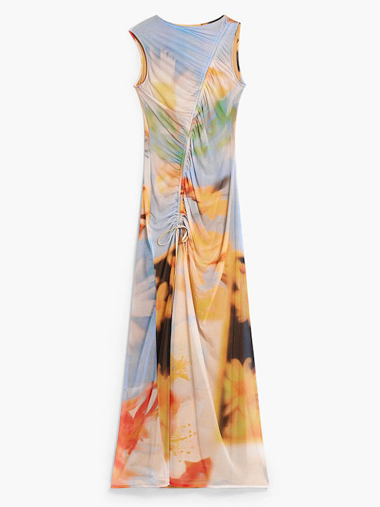 Summer Midi Evening Dress Tutti Fruti