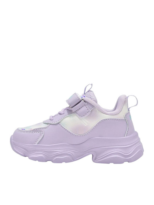 Musha 3 Memory Încălțăminte sport Joasa pentru copii Anatomici cu scai Violet
