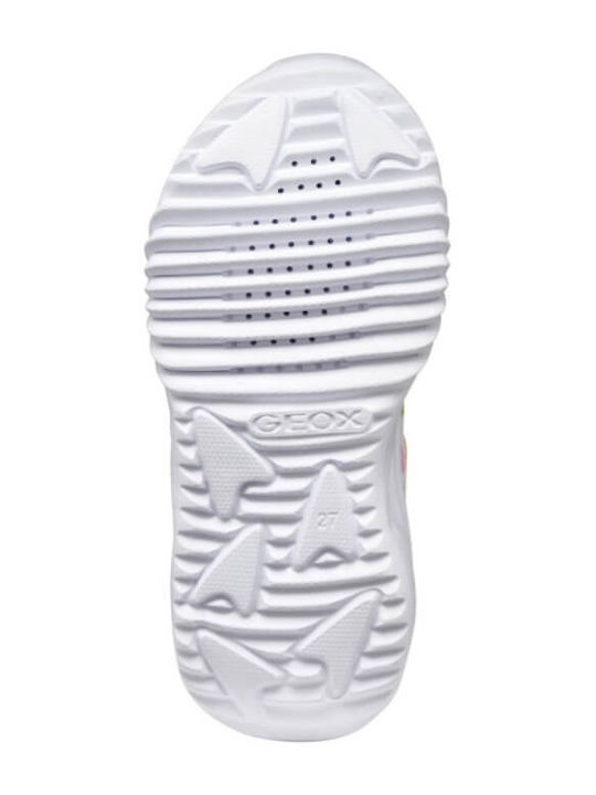Kids Sneakers Anatomic with Scratch & Lights White