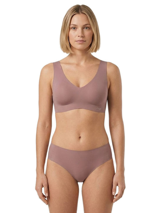 Feel 2.0 Hipster Damen Slip Nahtlos Cacao