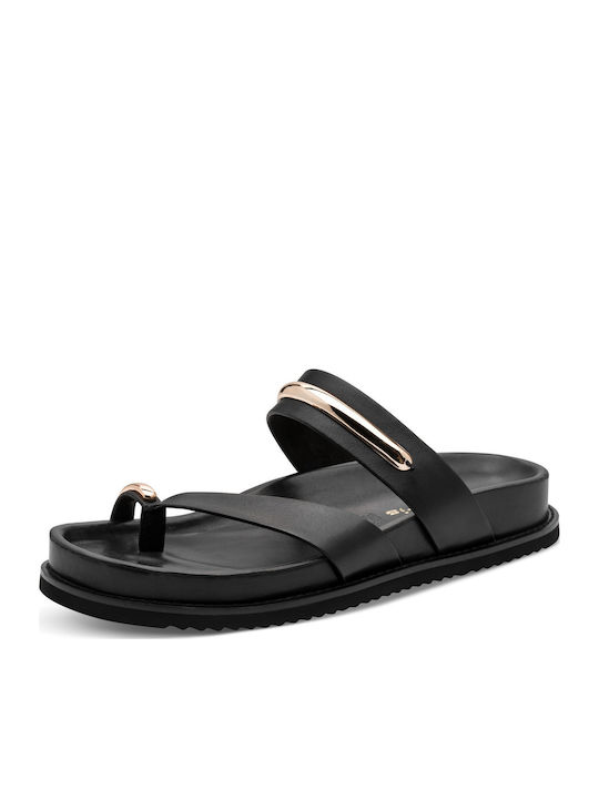 Leather Women's Sandals Black