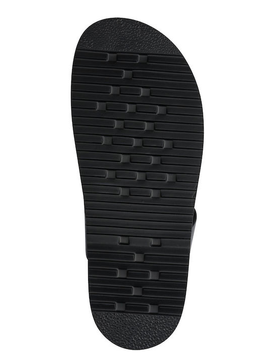 Leather Women's Sandals Black