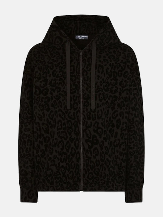 Яке с Качулка Leopard Print