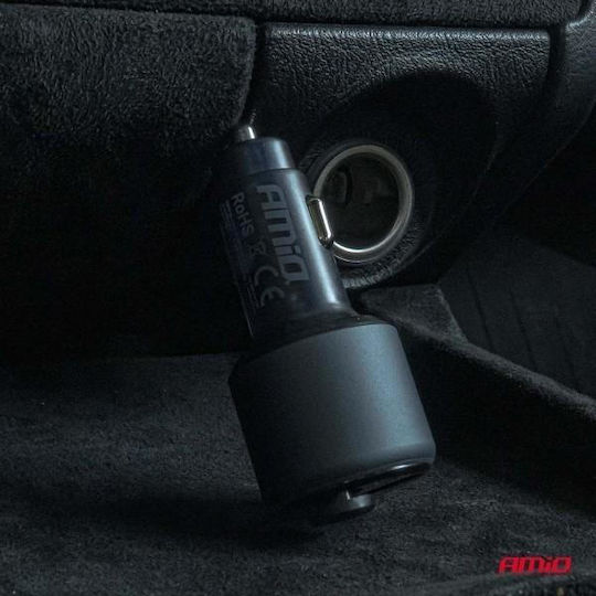 AMiO AMiO Auto FM-Transmitter mit Type-C USB Bluetooth