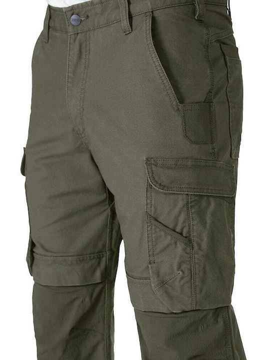 Rugged Παντελόνι Cargo σε Relaxed Εφαρμογή Πράσινο