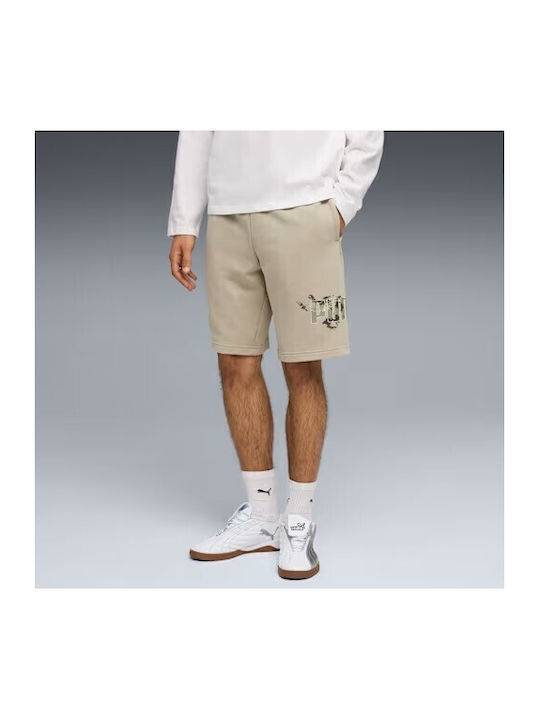 PUMA Sports Men's Gray Bermuda Shorts
