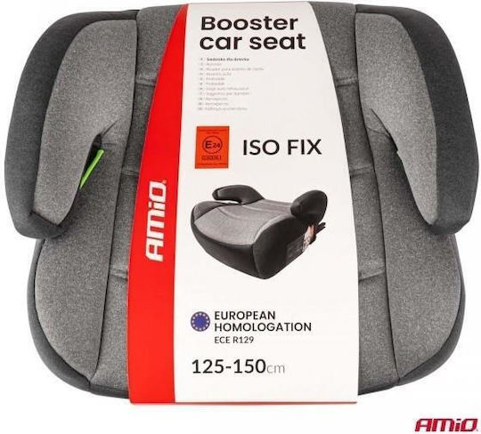 AMiO Car Seat Booster i-Size with Isofix Gray
