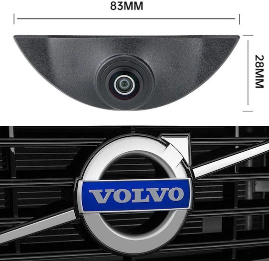 Digital Iq Camera Qs8122 Ahd-ntsc Front Camera Volvo Logo Mod 2005-2018 83mm
