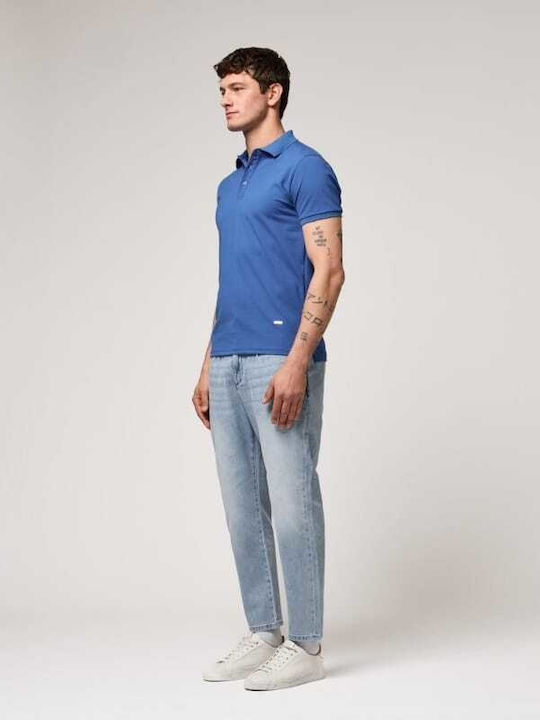 Polo Men's Blouse Short Sleeve Royal