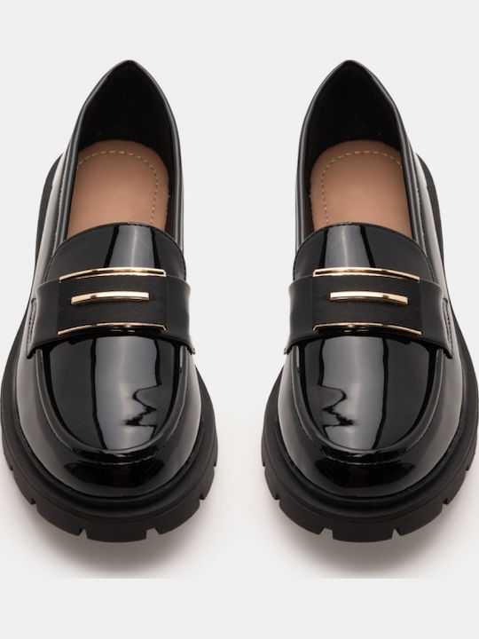 Women's Moccasins In Black Colour