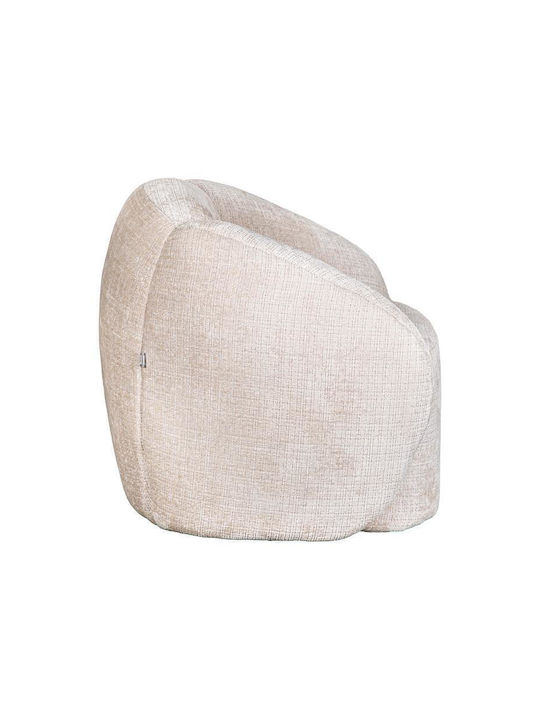Sienna Armchair Cream 53x76x71cm
