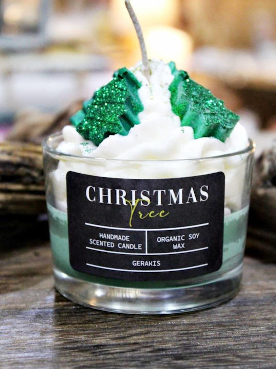 Gerakis Christmas Candle 5.8x8.2cm