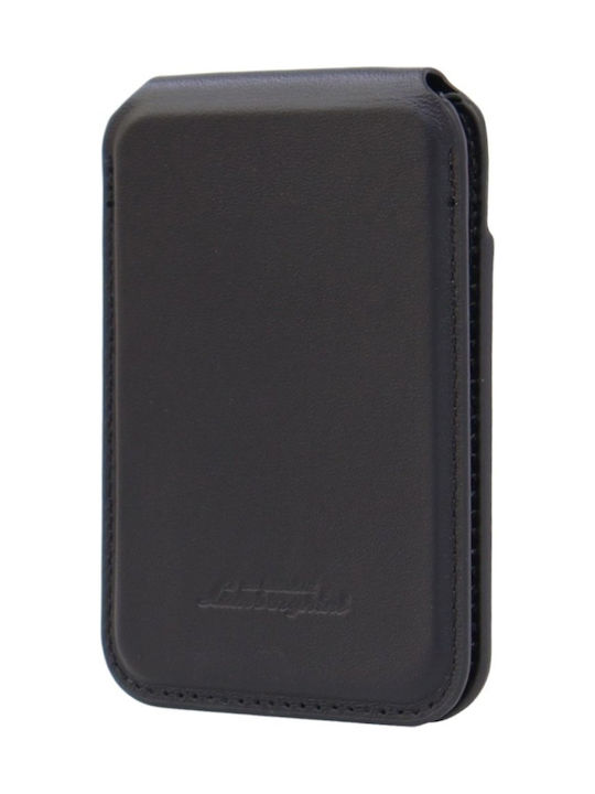 Leather Men's Card Wallet Green