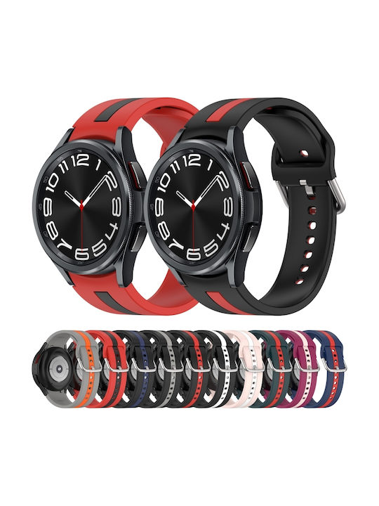 Gummi-Armband Grün 46mm