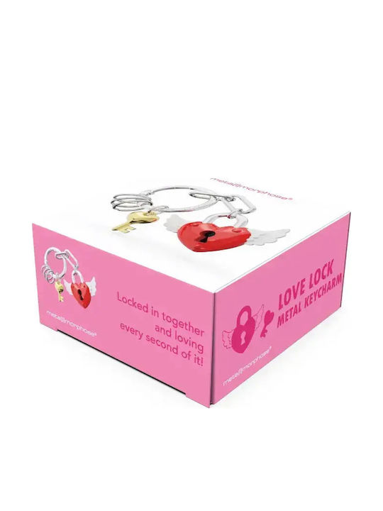 Μπρελόκ Flying Heart Tm417-01 Eros Νίκελ