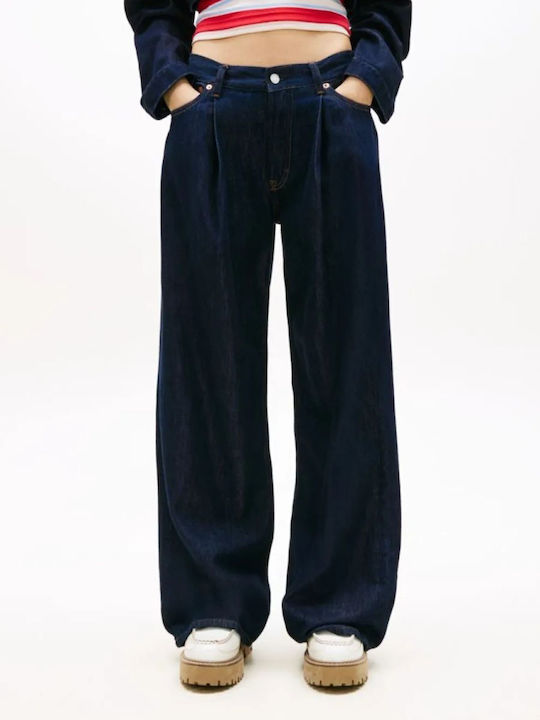 Γυναικείο Jean Παντελόνι Mid Rise σε Loose Εφαρμογή