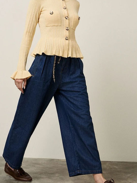 Women's Knitted Cardigan Butter Yellow