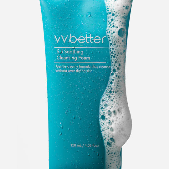 VVbetter 5.5 Cleansing Face Cleansing Foam 120ml