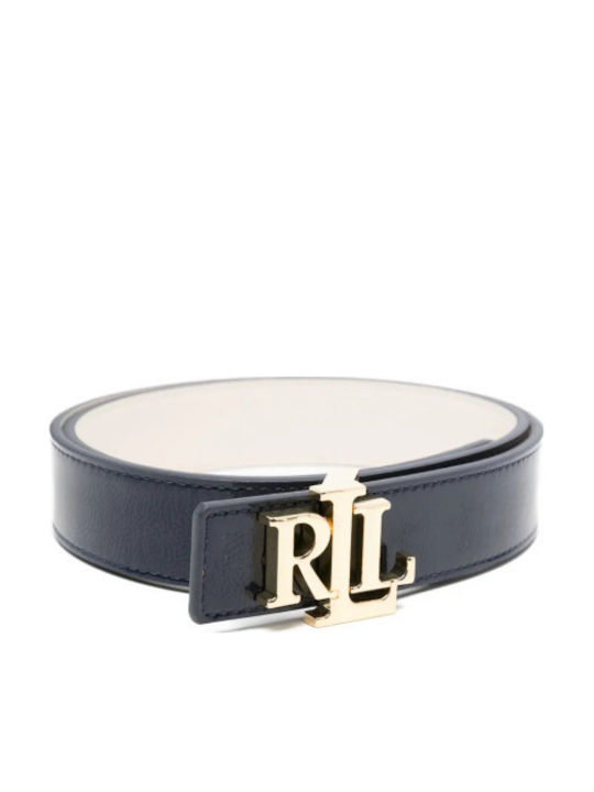 Ralph Lauren Δερμάτινη Γυναικεία Ζώνη Μπλε Ralph Lauren Δερμάτινη Γυναικεία Ζώνη Μπλε