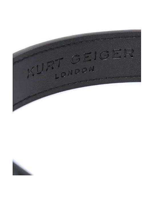 Kensington Leder Damen Gürtel Schwarz