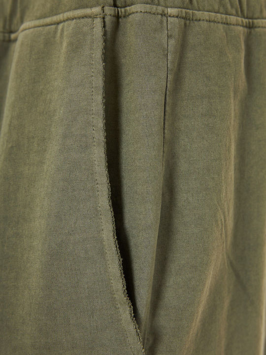 Sweatpants With Elastic Khaki