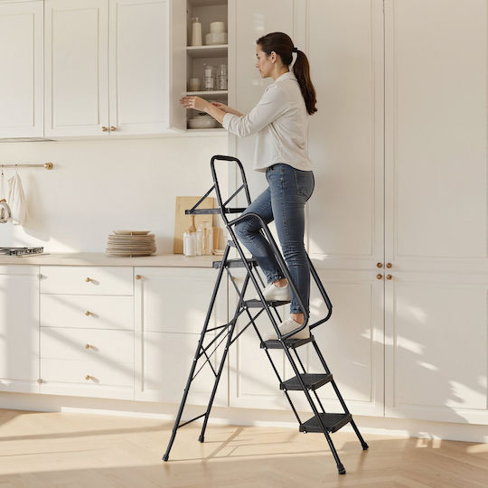 Vevor Σκαλοσκαμπό Σιδήρου 5 Σκαλιών 173.99cm