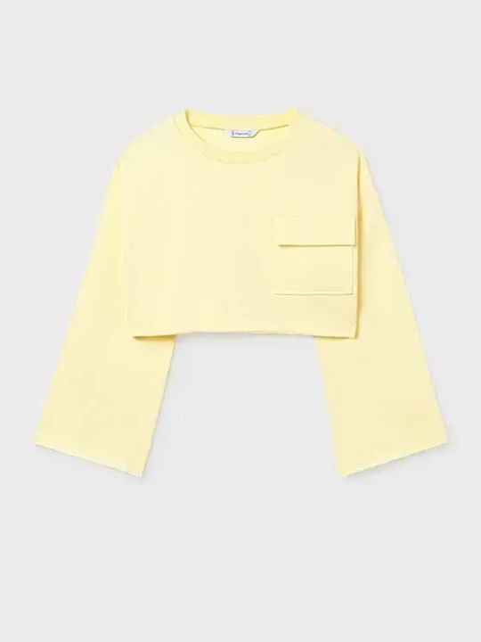 Kids Long-Sleeved Top Vanilla