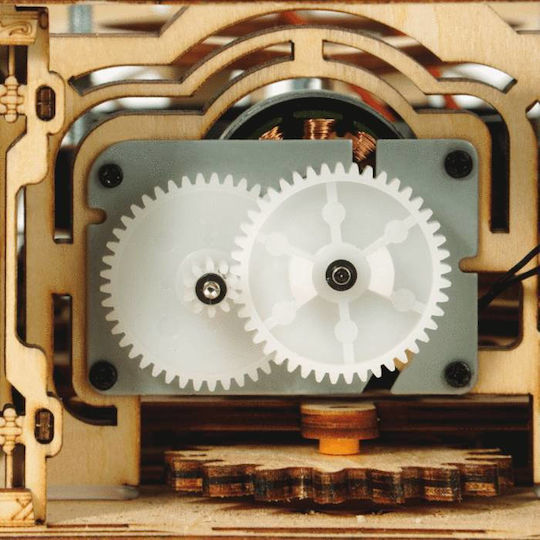 Robotime Παιχνίδι Κατασκευών Ξύλινo 3d Classical Gramophone