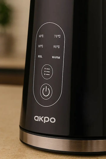 Akpo Kettle 1.7lt 2200W Brown