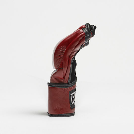 Leone Contest MMA Leather Gloves Red