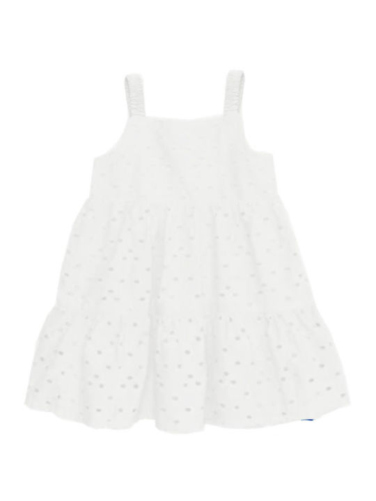 Girls Dress Sleeveless White