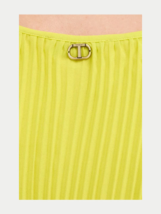 Καλοκαιρινό Maxi Φόρεμα για Γάμο / Βάπτιση Light Lemon