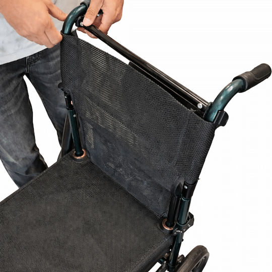 Medical Brace Wheelchair Folding Simple Type 46cm MB.W2050 Green