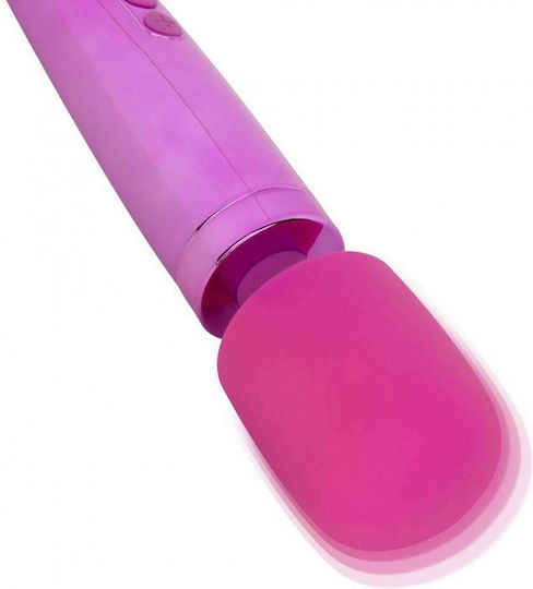 Pink Rechargeable 13-Speed Massage Vibrator Mymagicwand Wand Massager 32.7cm