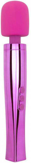 Pink Rechargeable 13-Speed Massage Vibrator Mymagicwand Wand Massager 32.7cm
