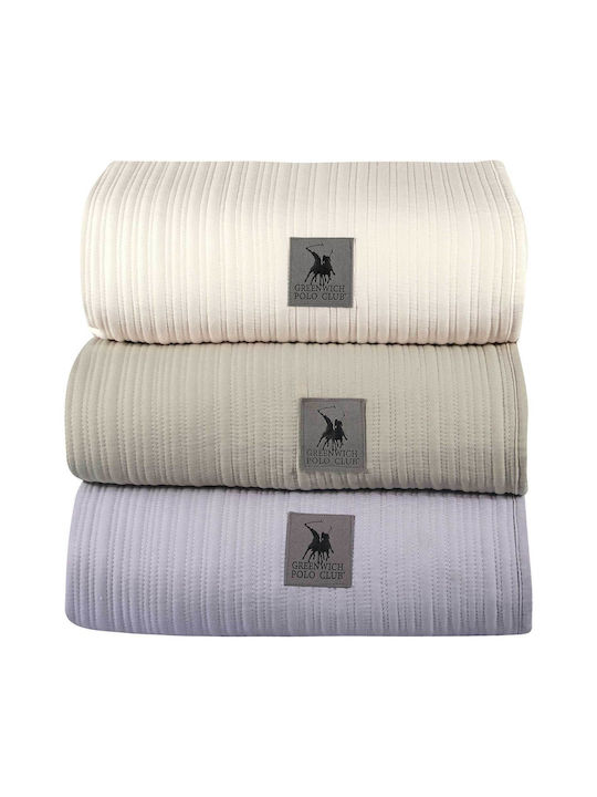 Greenwich Polo Club 4454 Coverlet Double Microfiber Lilac 240x250cm