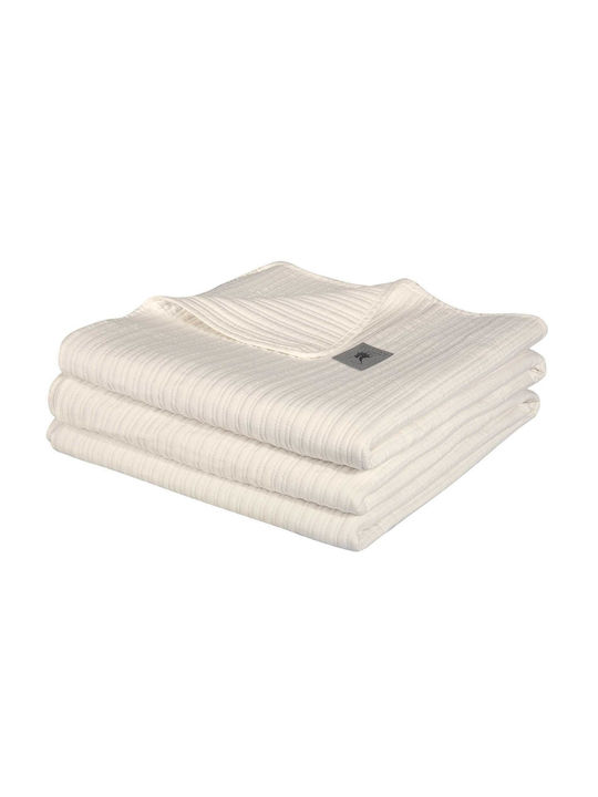Greenwich Polo Club 4453 Coverlet Double Microfiber White 240x250cm
