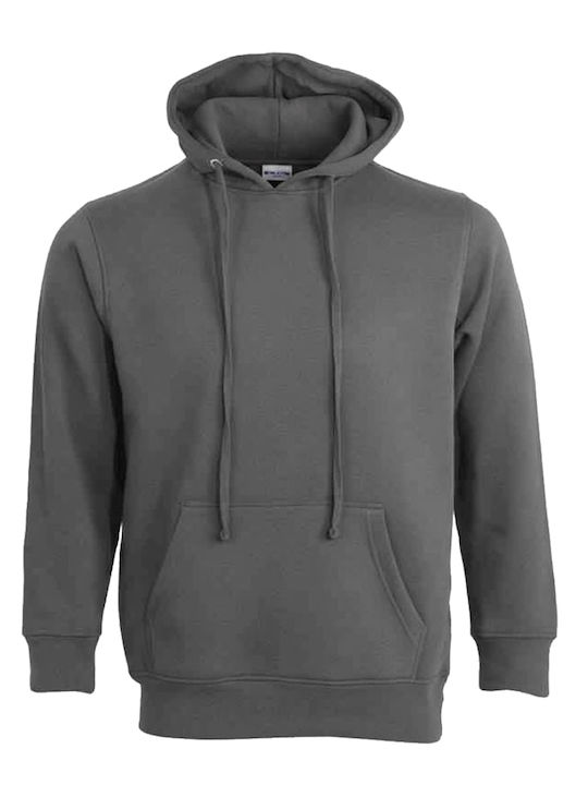 Kprime Men's Promotional Long Sleeve Sweatshirt in Black Colour