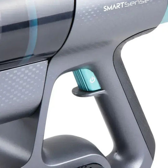 Domo Aspirator Vertical Reîncărcabil 2 în 1 Stick și de Mână Turcoaz