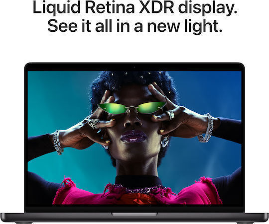Apple MacBook Pro 14.2" IPS Retina Display 120Hz (M5-10-Core/32GB/1TB SSD/10-Core GPU) Space Black (GR Keyboard)