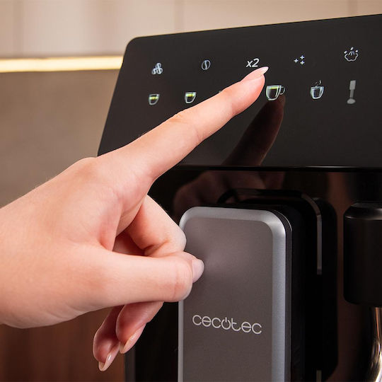 Cecotec Cremmaet Espressor Automat 2330W Presiune 19 Bar cu Râșniță Negru