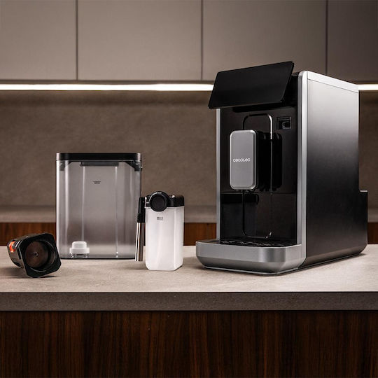 Cecotec Cremmaet Espressor Automat 2230W Presiune 19bar pentru Cappuccino cu Râșniță Negru