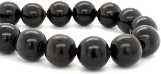 Kompologadiko Ebony Worry Beads with Tassel with 21 Beads Black
