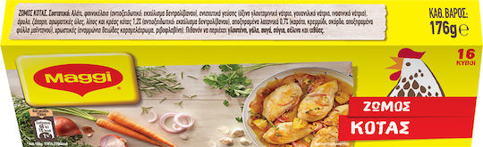 Maggi Κύβοι Μαγειρικής Κότας Συσκευασία των 16