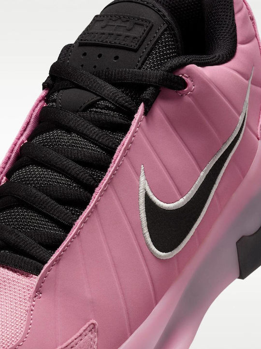 LeBron Witness 9 High Basketball Shoes Elemental Pink Pink Pink Foam Black