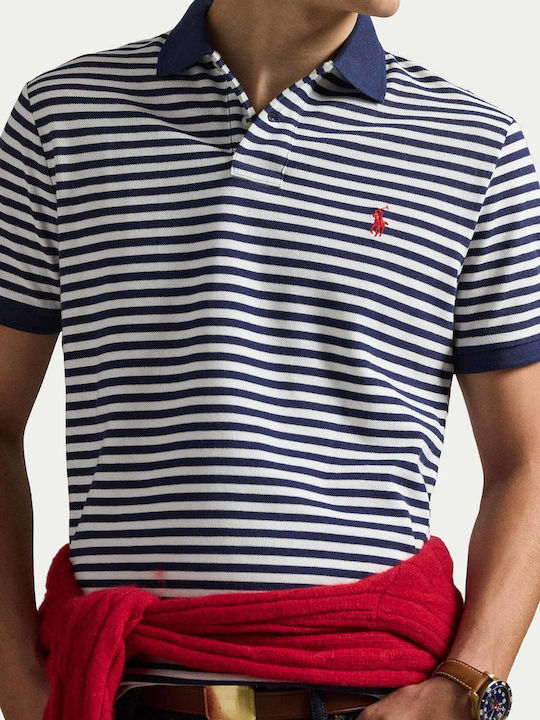 Custom Polo Μπλούζα Κοντομάνικη Navy