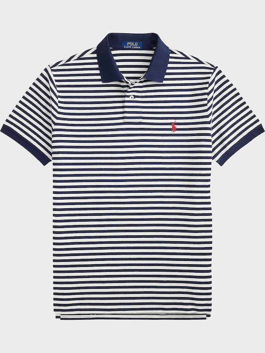 Custom Polo Μπλούζα Κοντομάνικη Navy