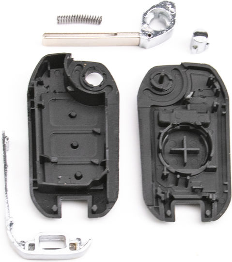 Калъф За Ключ За Автомобил Peugeot 508 208 2008 308 301 Citroen C-elysee C4 Berlingo