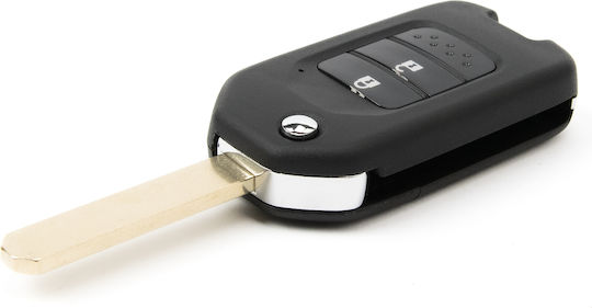 Car Key Shell Honda Civic City Accord Cr-v 2 Buttons